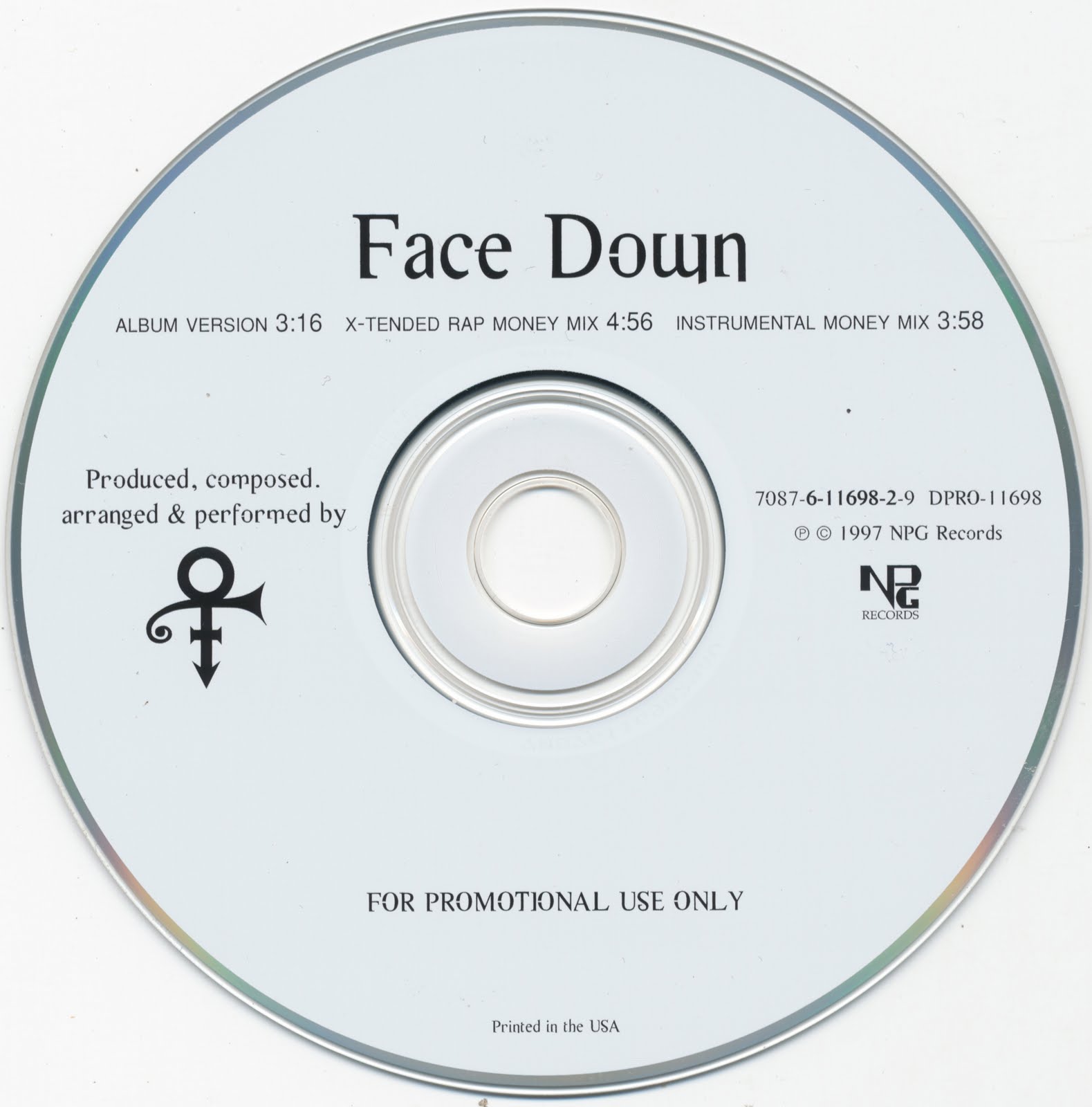 The LB Collection Prince Face Down [CDS]1997