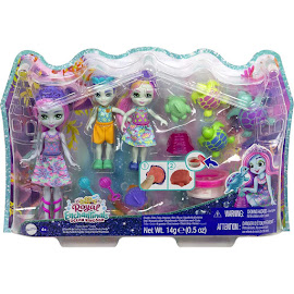 Enchantimals Turtle Royals, Ocean Kingdom Family Pack Tinsley Turtle Family Figure