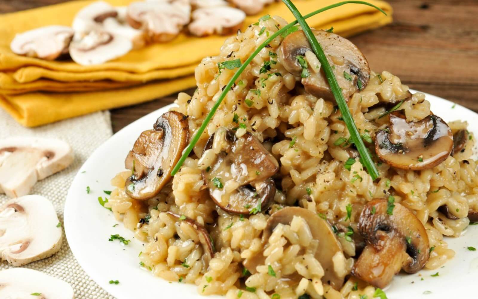 Fácil Receta de Risotto de champiñones Mil Recetas de Cocina