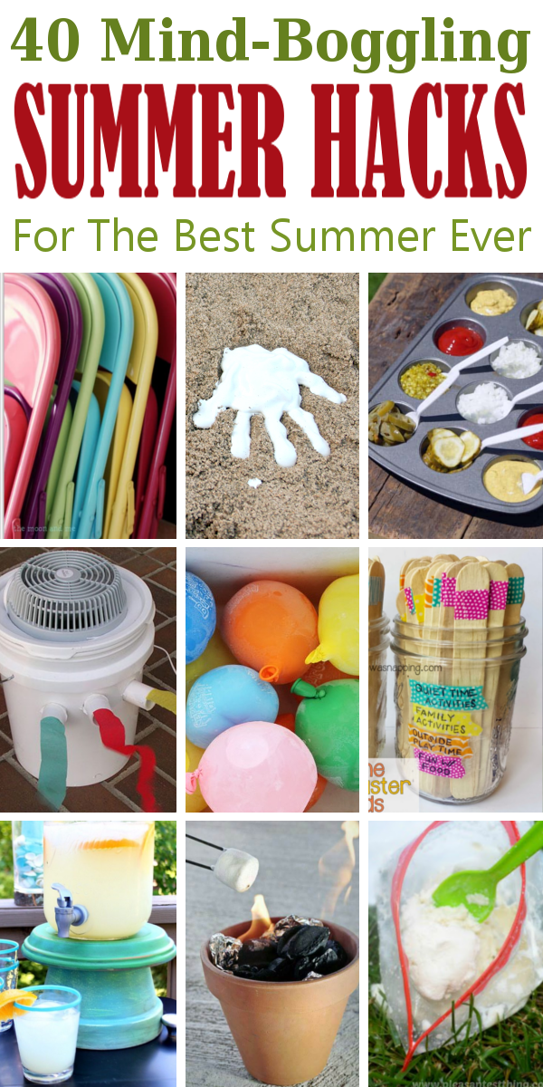40 Mind Boggling Summer Life Hacks DIY Home Sweet Home