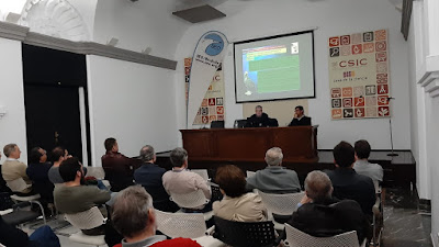 Fotografías Conferencia: El Buitre negro, un bioindicador del veneno en Andalucía. Por Rafael Arenas, 4 de Febrero 2020. Grupo Local SEO-Sevilla.