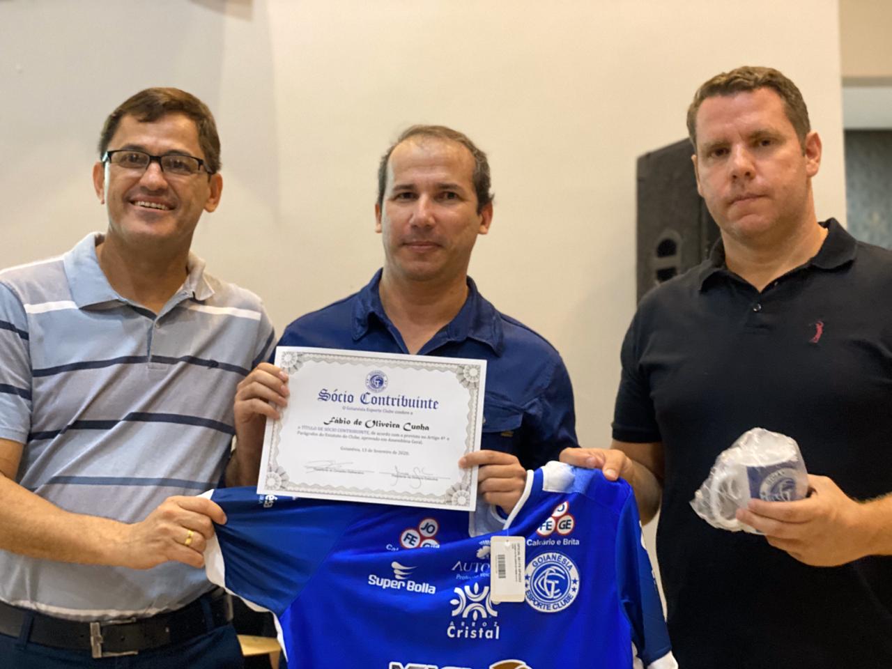 Goianésia é o clube do interior com mais Sócio Contribuinte de Goiás