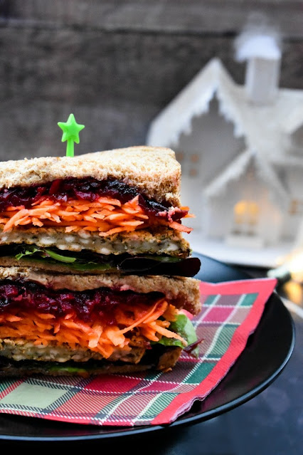 Vegan Christmas Feast Sandwich Vegan Christmas Feast Sandwich