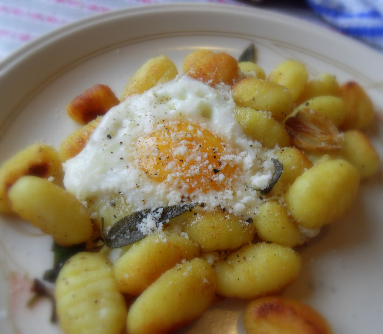 Pan Fried Potato Gnocchi & Egg The English Kitchen