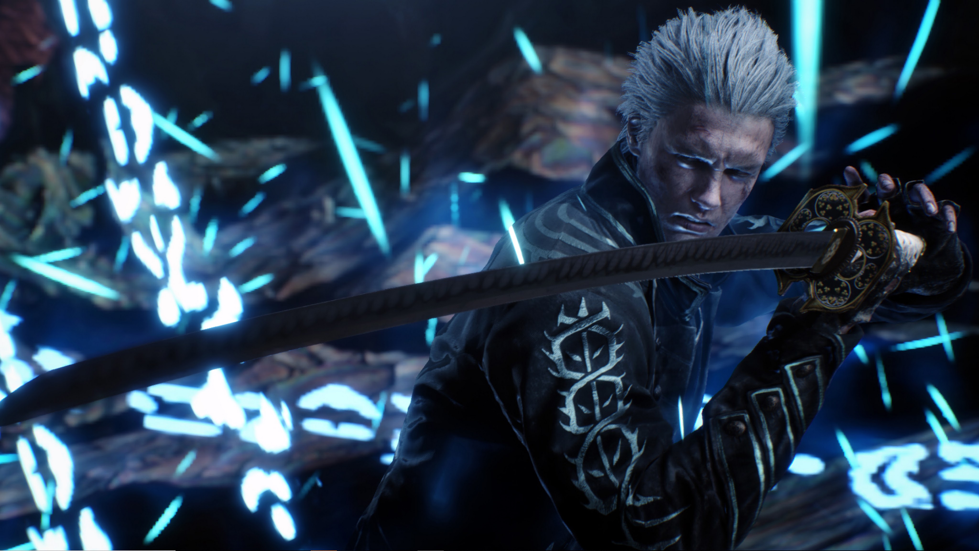 Vergil Devil May Cry 5 Katana Art HD 4K Wallpaper #6.3106