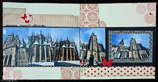 Prague Cathedral Scrapbook Page