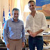 Η συνάντηση του Δημήτρη Κάρναβου με τον Κώστα Μπακογιάννη