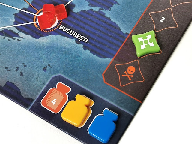 recenzja i opis gry pandemia wydawnictwo rebel widok na znacznik poziomu zachorowani o krok od punktu maksimum