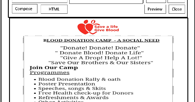 What is blood donation picture