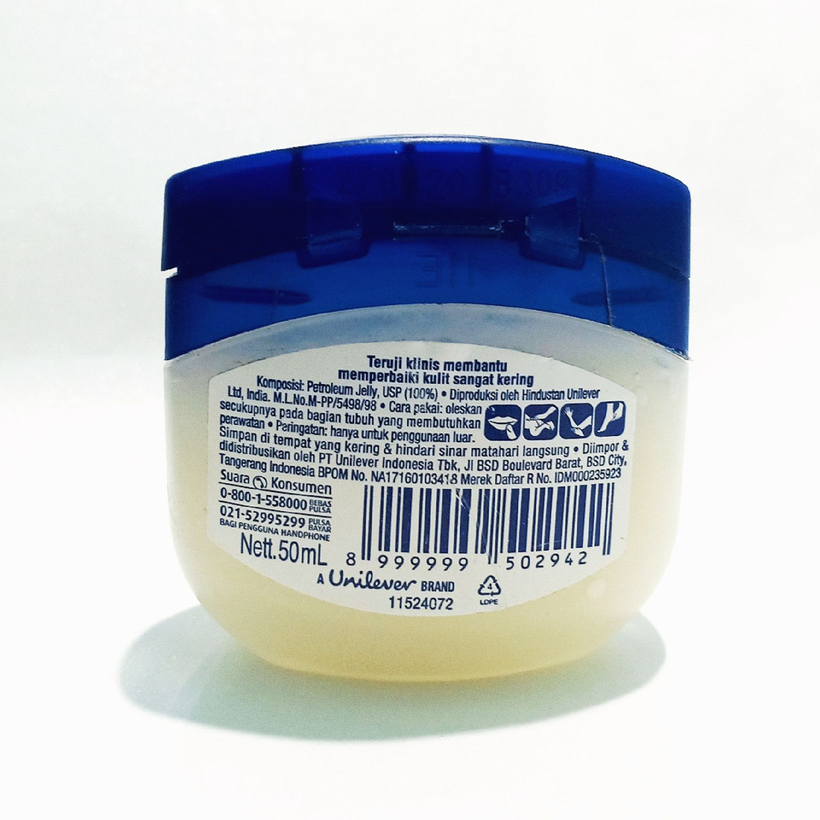 Review Vaseline Repairing Jelly (Lembabkan Bibir Hingga Siku, Bisa