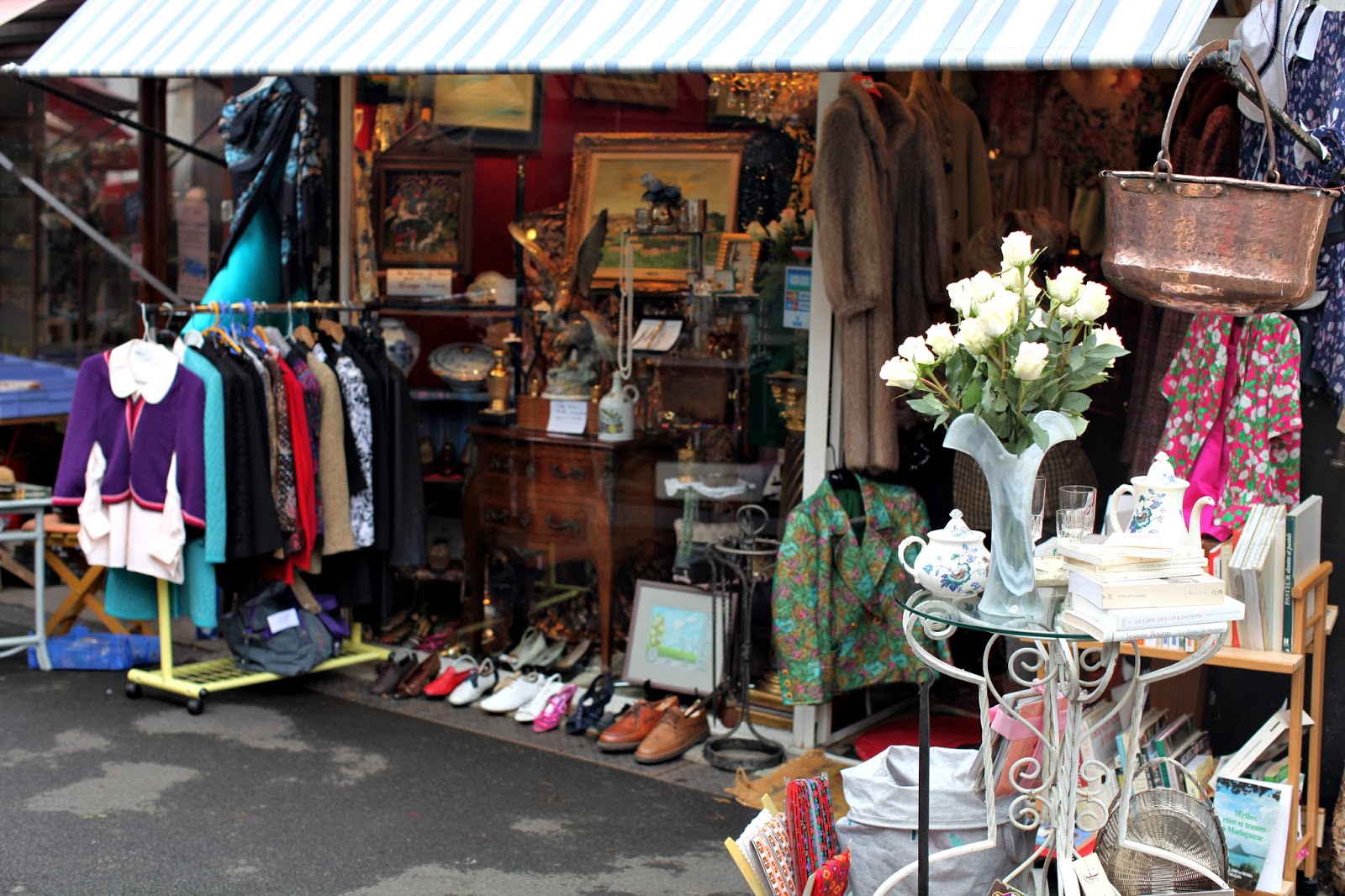 Блошиный рынок париж