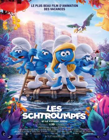 Smurfs The Lost Village 2017 Hindi ORG Dual Audio 300MB BluRay 480p ESubs