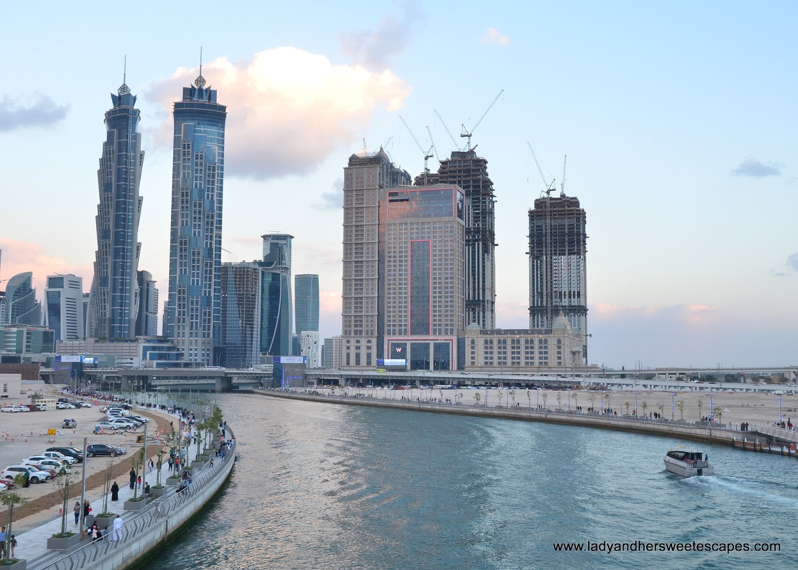 Sunset Stroll along Dubai Water Canal | Lady & her Sweet Escapes