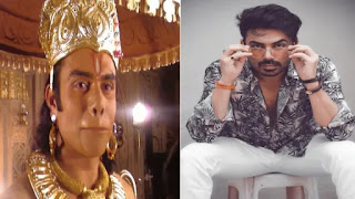 Vikram mastal Vikram mastal as 'Hanuman' in 'ramayan'