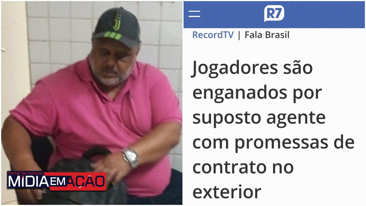 Suposto agente esportivo é preso em Ingazeira após reportagem da Record TV