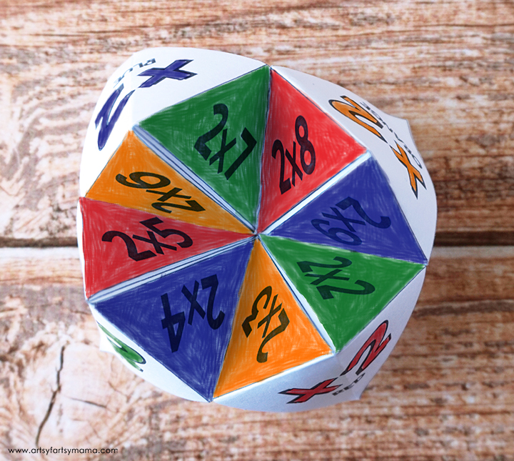 Free Printable Multiplication Cootie Catcher Artsy fartsy Mama Free Printable Multiplication Cootie Catcher Artsy fartsy Mama