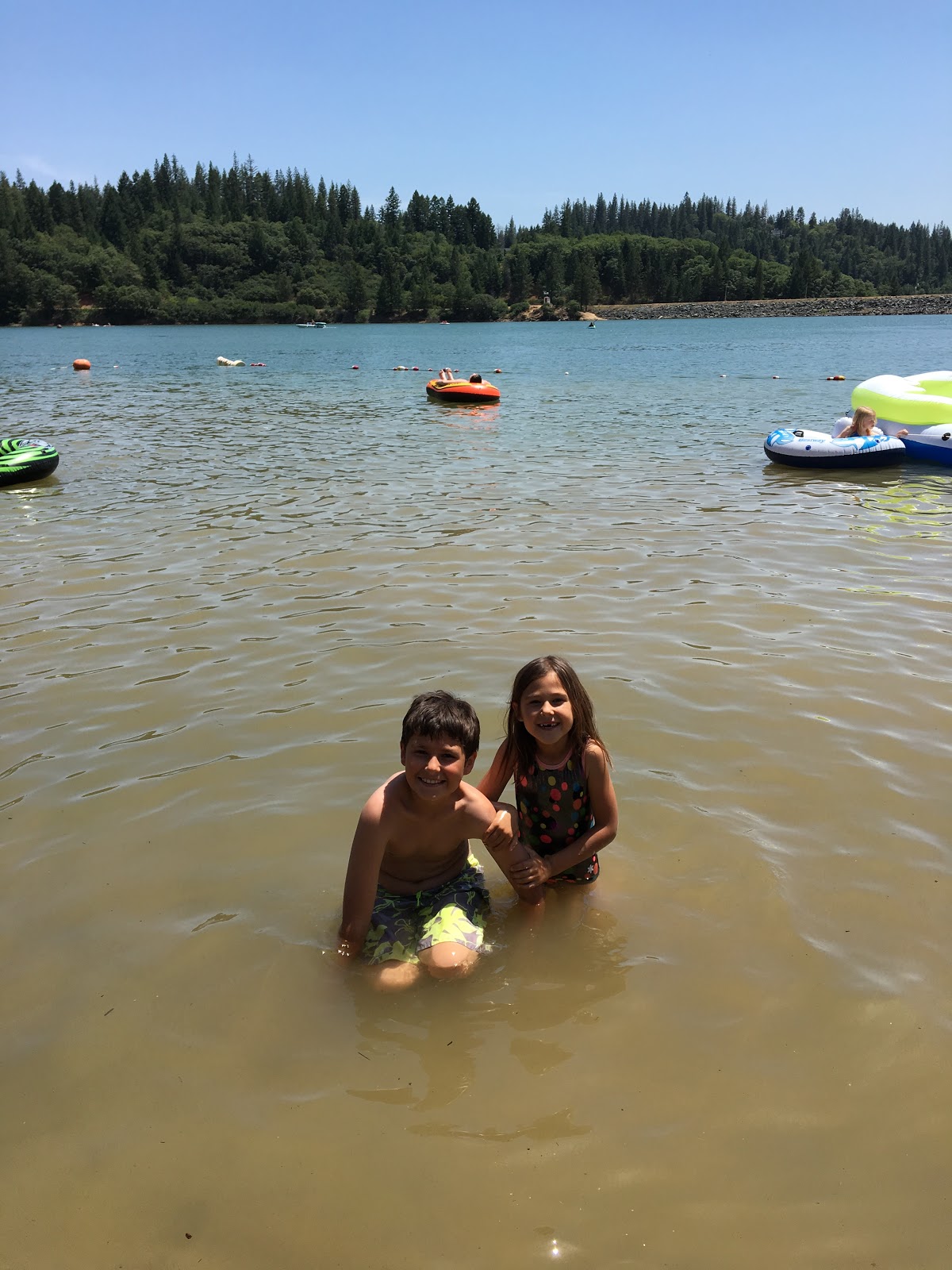 Camping at Rollins Lake!