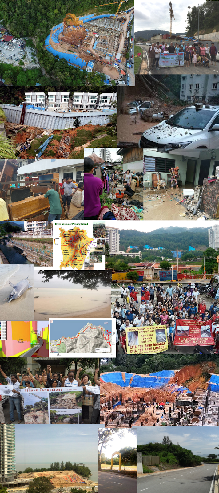 Tanjong Bunga Residents' Association: Montage of Issues Facing Tanjung