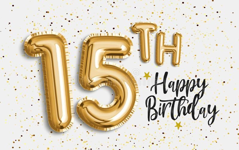 15th Birthday Wishes Image
