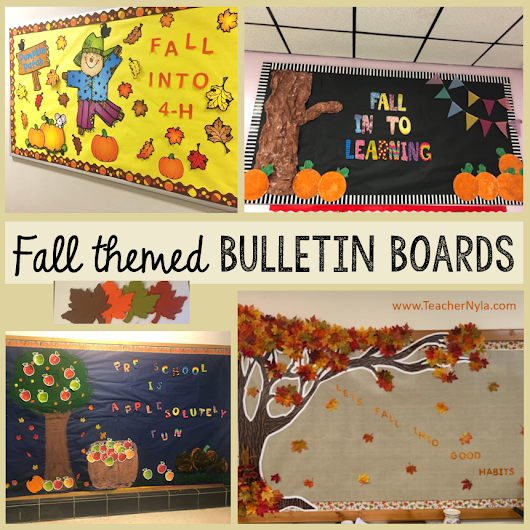 Nyla's Crafty Teaching Fall Bulletin Board Ideas