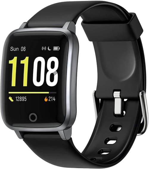 Review Letsfit 1.3 Inch Color Screen Step Counter Smartwatch