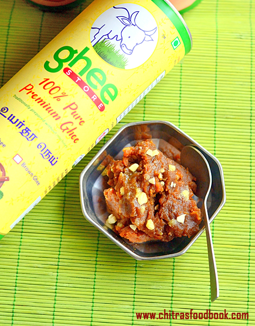 Besan Ka Halwa Recipe / Kadalai maavu Halwa Chitra's Food Book