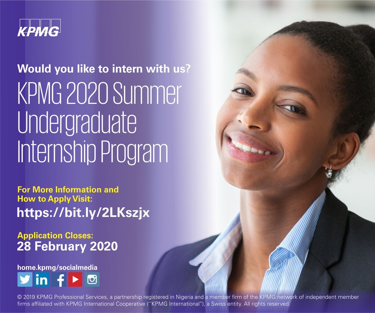 2020-kpmg-nigeria-undergraduate-internship-programme-apply-now