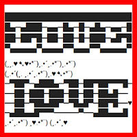 Love en arte ascii para copiar