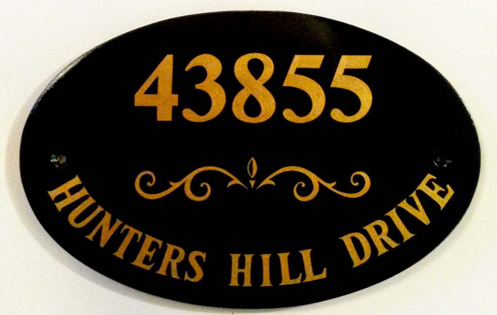 Hand Painted House Signs by Ceramic Art House Signs, House Plaque