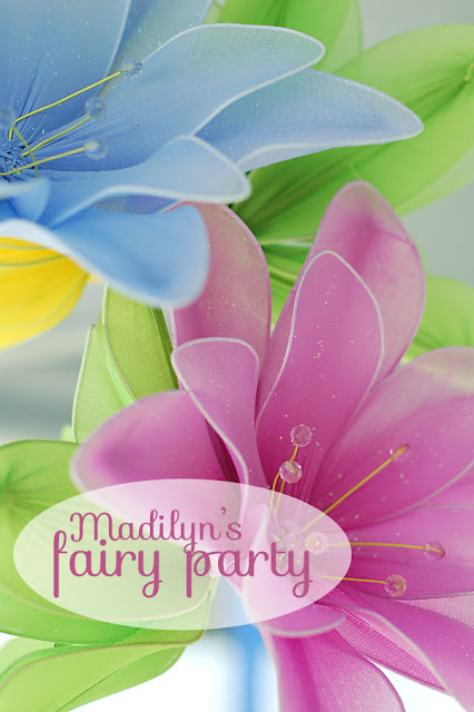 Simple ideas for a magical fairy birthday party.