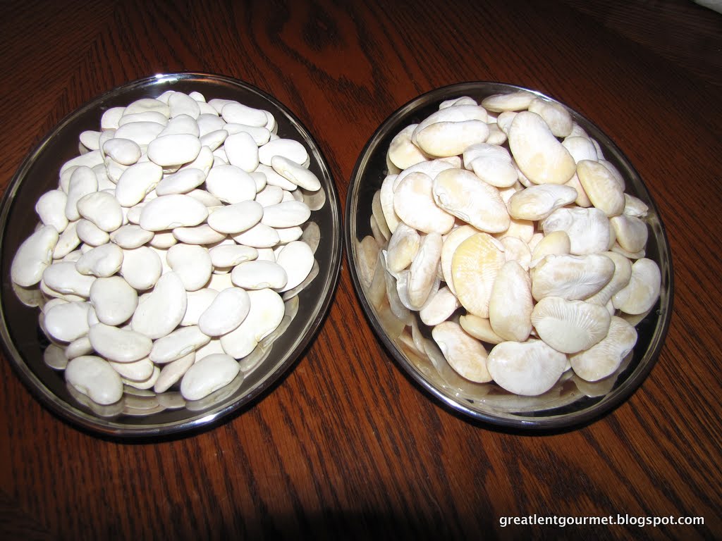 Great Lent Gourmet Day 32 Gigantes (Baked Giant Greek Lima Beans with