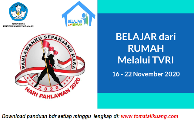 panduan belajar dari rumah bdr tvri tanggal 19 20 21 22 23 24 25 oktober 2020 tomatalikuang.com panduan belajar dari rumah bdr tvri tanggal 19 20 21 22 23 24 25 oktober 2020 tomatalikuang.com