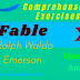 Comprehension Exercises | Fable |  Ralph Waldo Emerson  | Class 10 | Grammar | প্রশ্ন ও উত্তর 