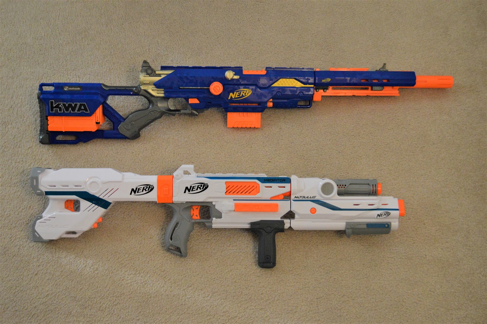 nerf modulus mediator attachments