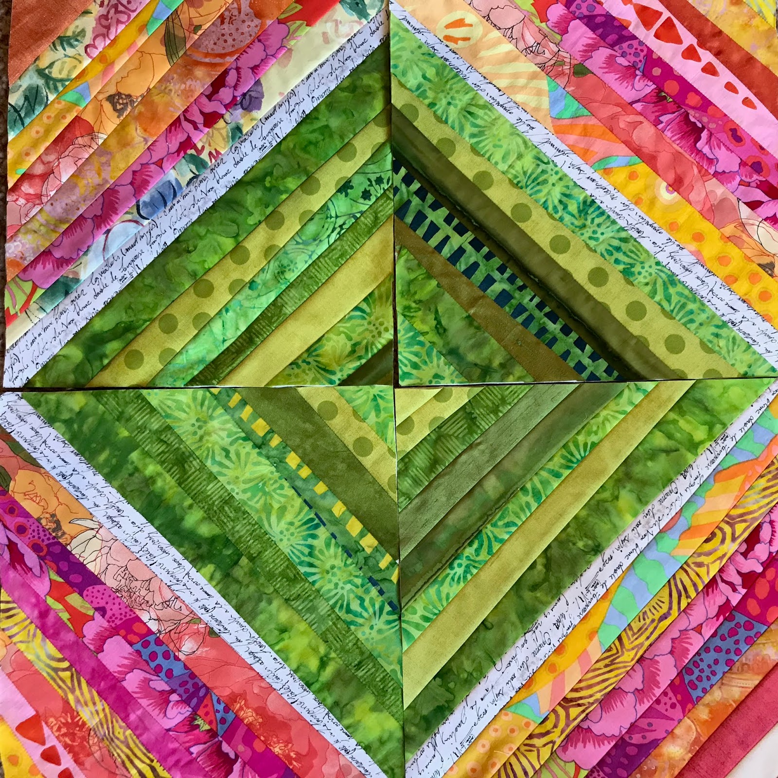 Sherrie loves color! Colors of rebirth and joy