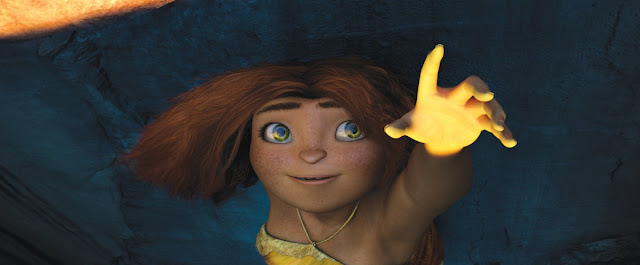 Eep é a filha da família pré histórica, Croods, do filme animação da DreamWorks "Os Croods" lançado em 2013