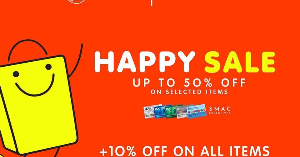 Manila Shopper: SM Store Megamall Happy Pay Day SALE: June 2019