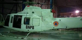 BNPB Kirimkam Dua Helikopter Jenis Bell Untuk Padamkan Api Di Gunung Ciiremai BNPB Kirimkam Dua Helikopter Jenis Bell Untuk Padamkan Api Di Gunung Ciiremai