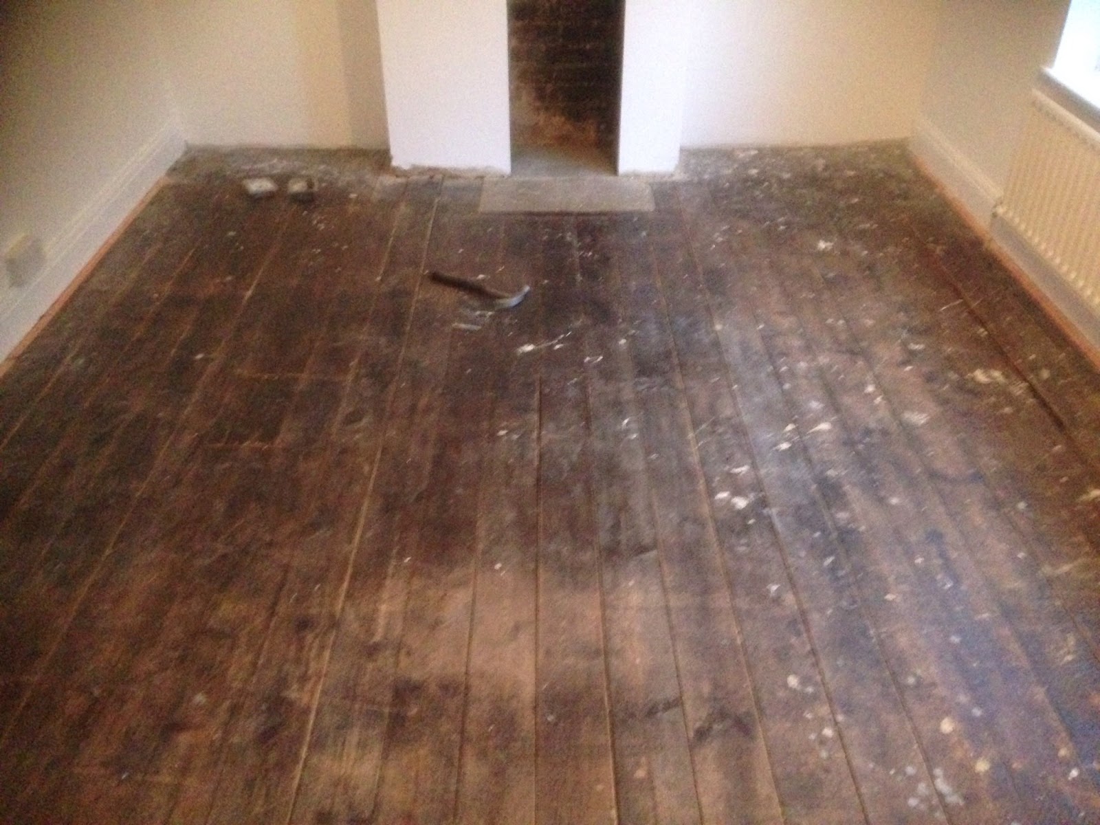 You'll Be Amazed At The Transformation Of These Old Floorboards Art