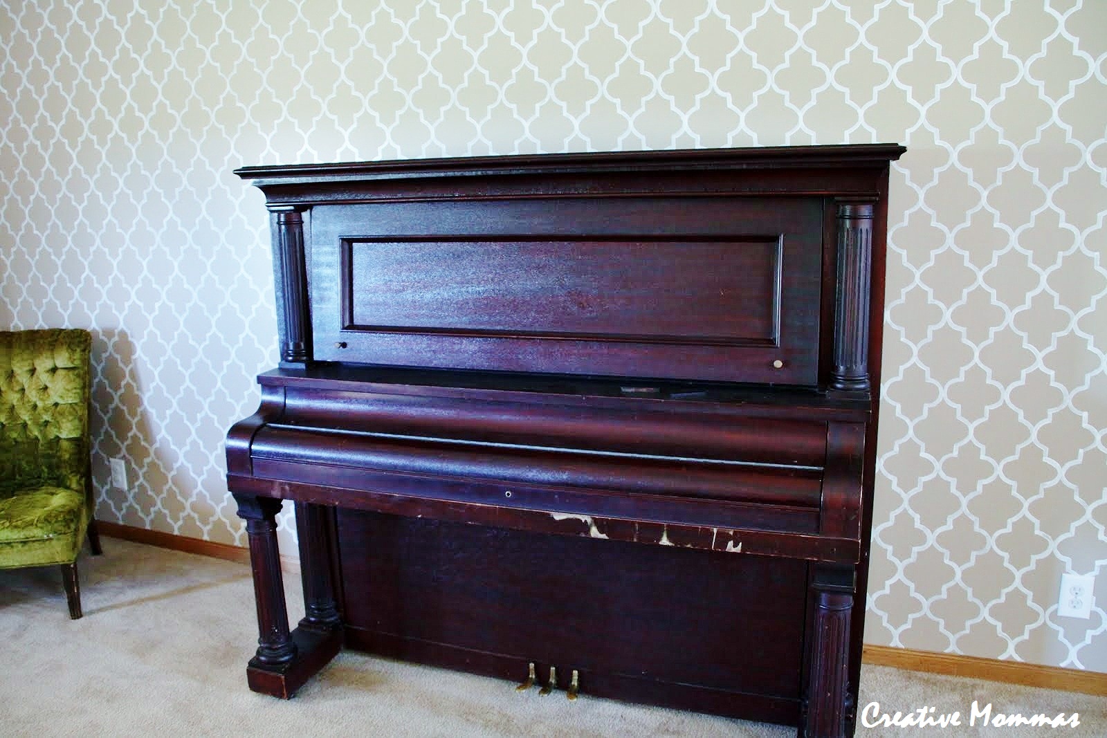 Creative Mommas Piano repainting in the works