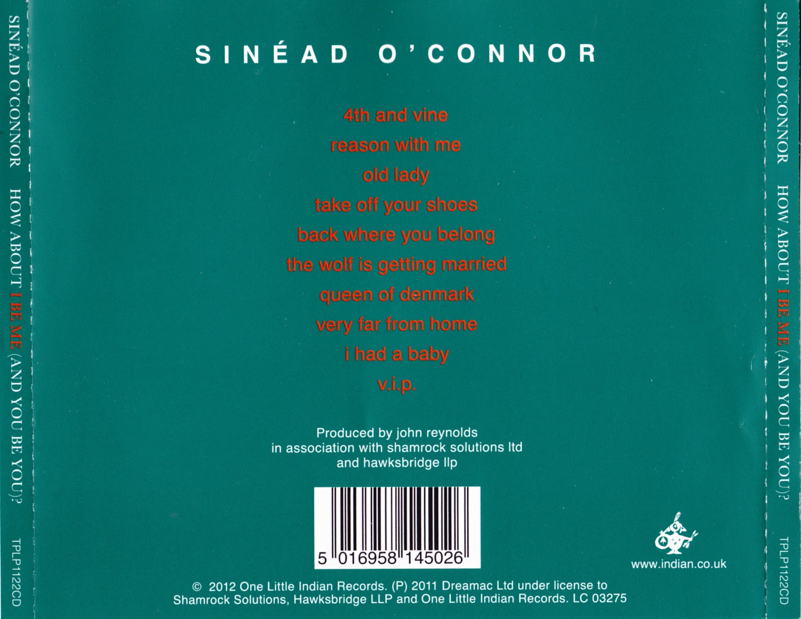 Swingville Sinead O'Connor How About I Be Me (And You Be You) (2012) Swingville Sinead O'Connor How About I Be Me (And You Be You) (2012)