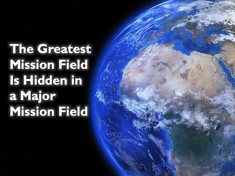 The Greatest Mission Field is Hidden in a Major Mission Field Kids