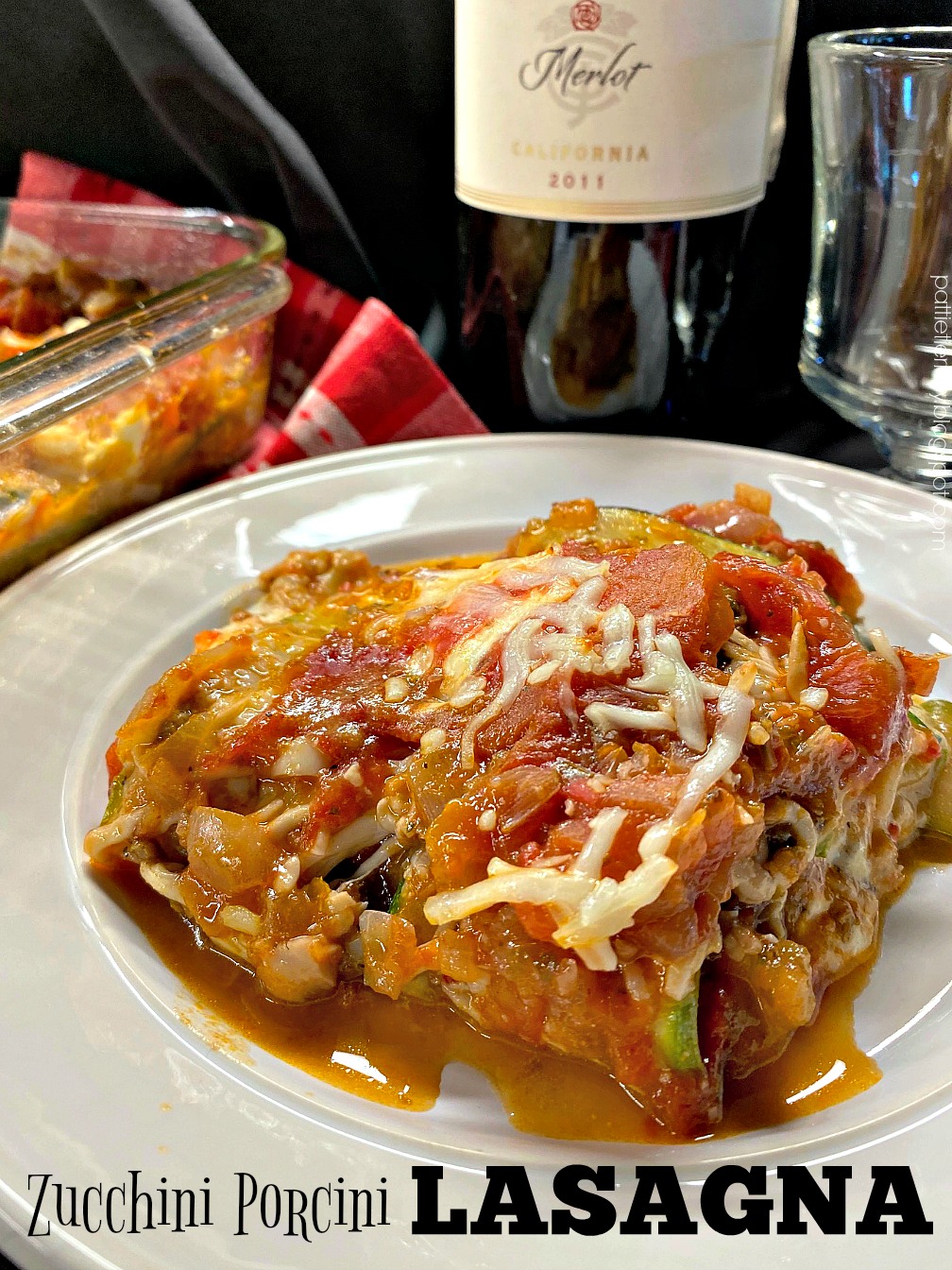 OllaPodrida Zucchini Porcini Lasagna