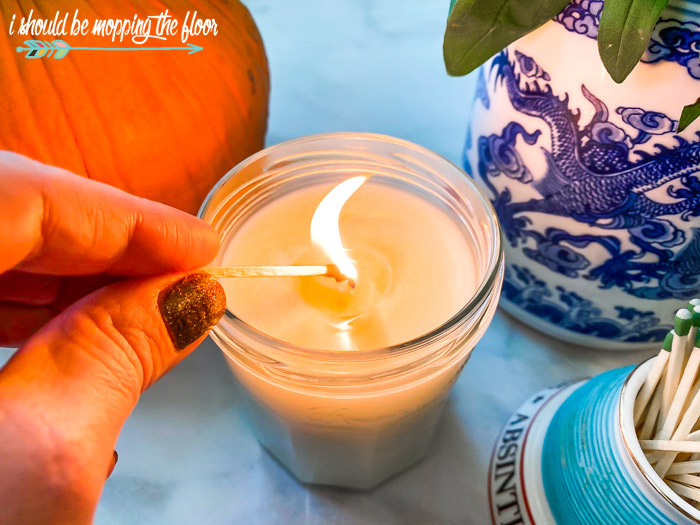 How to Make HandPoured Candles i should be mopping the floor