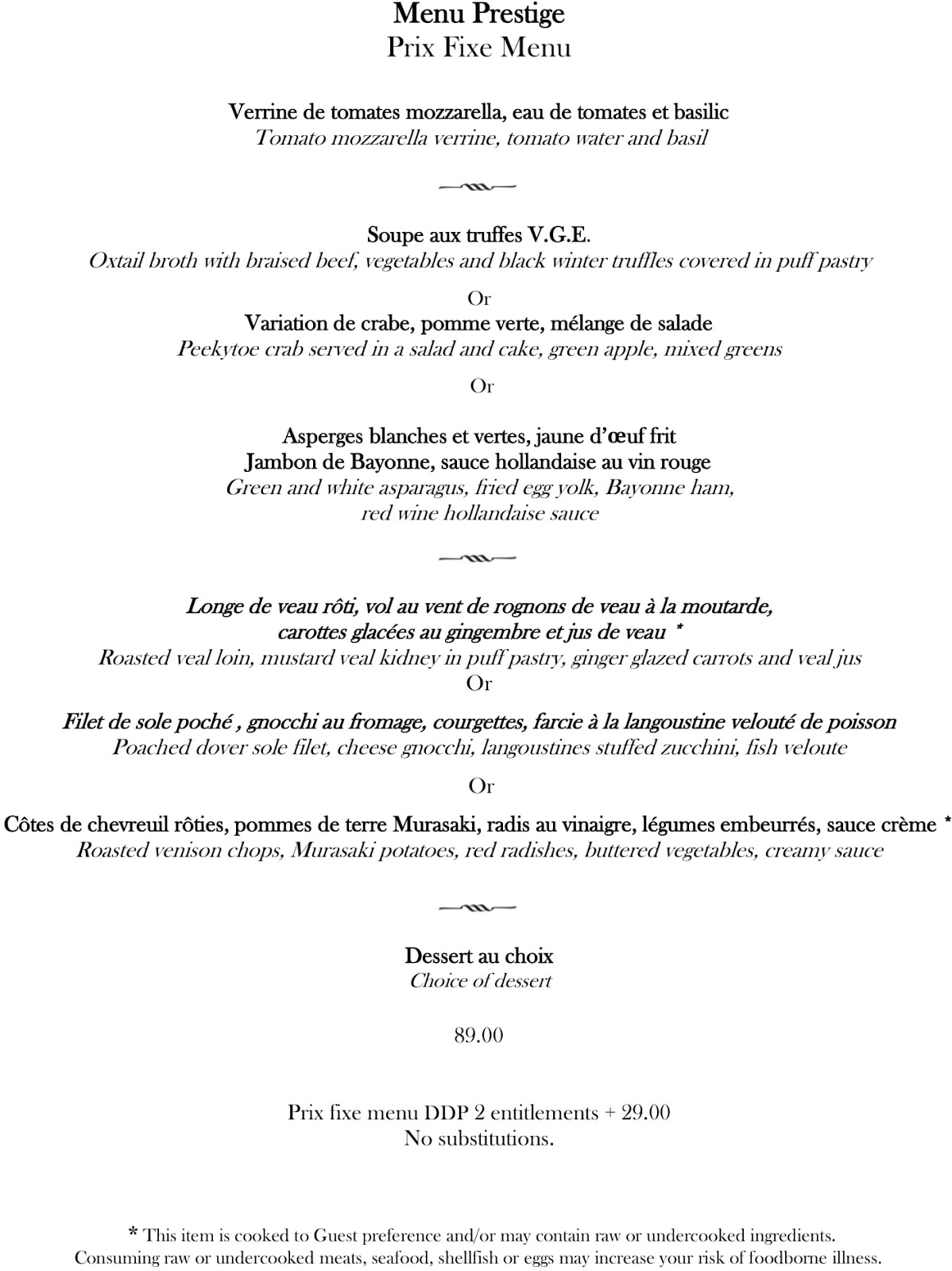 New Menu Debuting at Monsieur Paul at Epcot Later This Month Orlando