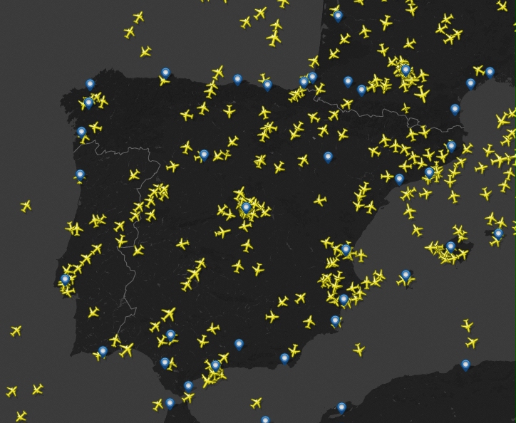Centímetro Temeridad Grabar NeoGeoWeb: Seguimiento de vuelos en tiempo real