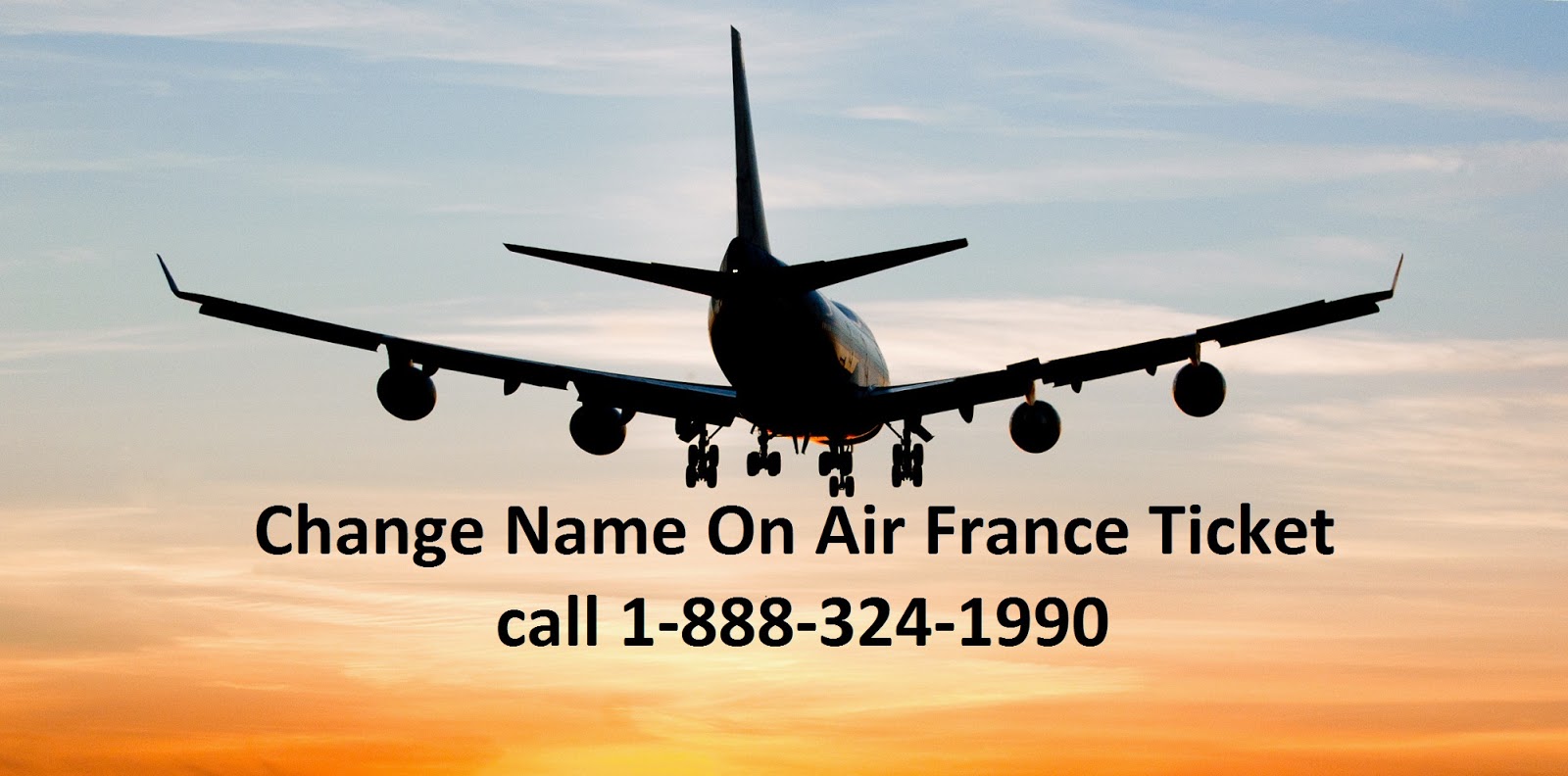 How To Change Name On Air France Ticket