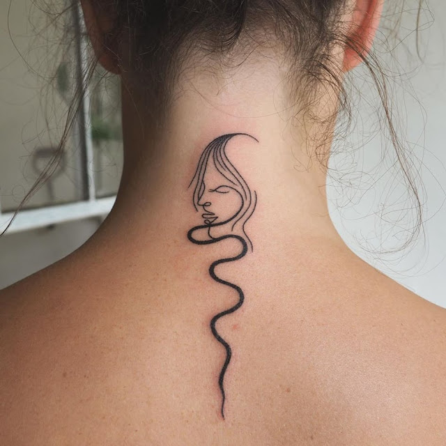 snake tattoo - small tattoo ideas for women