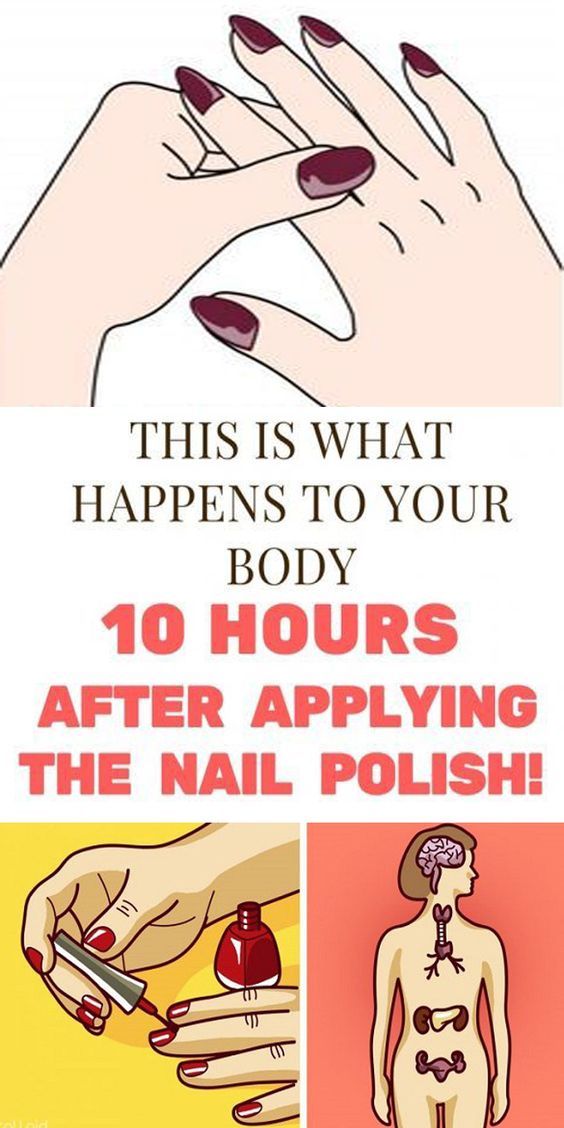 This is What Happens to Your Body 10 Hours After Putting on Nail Polish