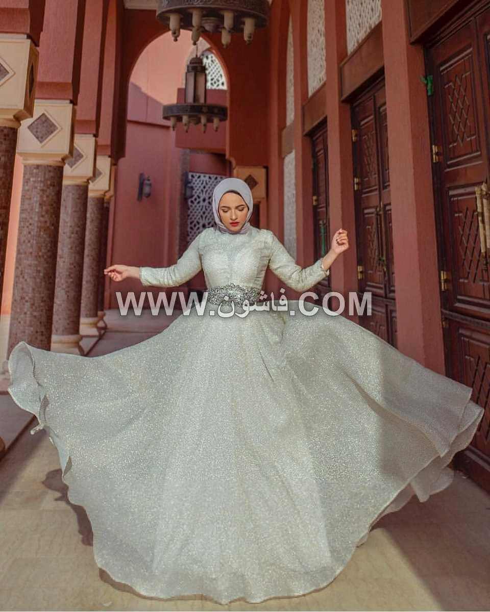 فساتين سواريه للمحجبات فساتين سهرة 2019 Hijab soiree Dresses 2019